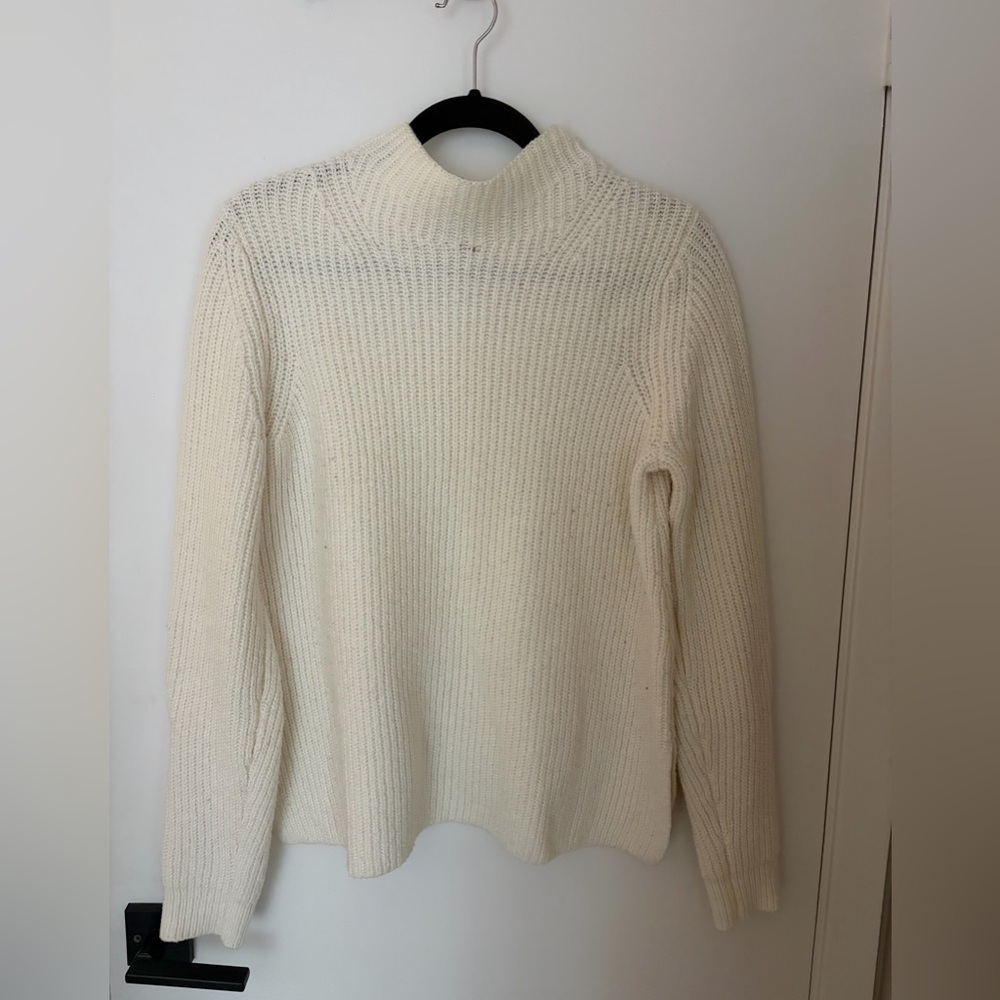LOFT Ivory Knit Sweater